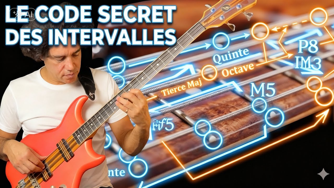 Le guide ultime des intervalles à la basse (+ 2 morceaux pratiques)