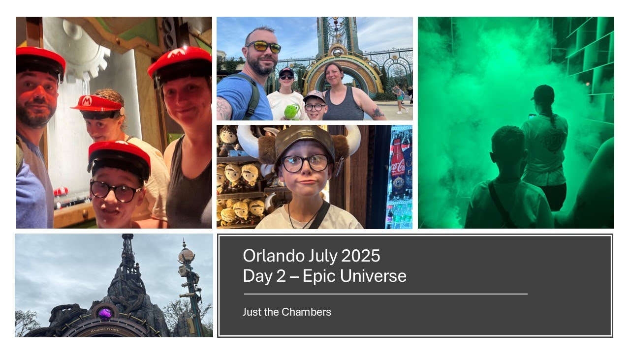 Orlando July 2025 Day 2 - Epic Universe