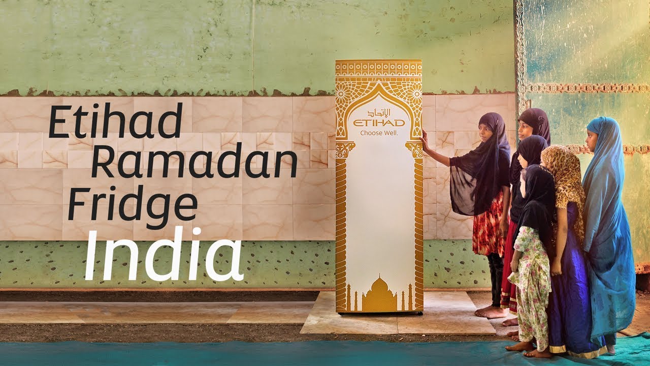The Etihad Ramadan Fridge comes to India | Etihad Airways