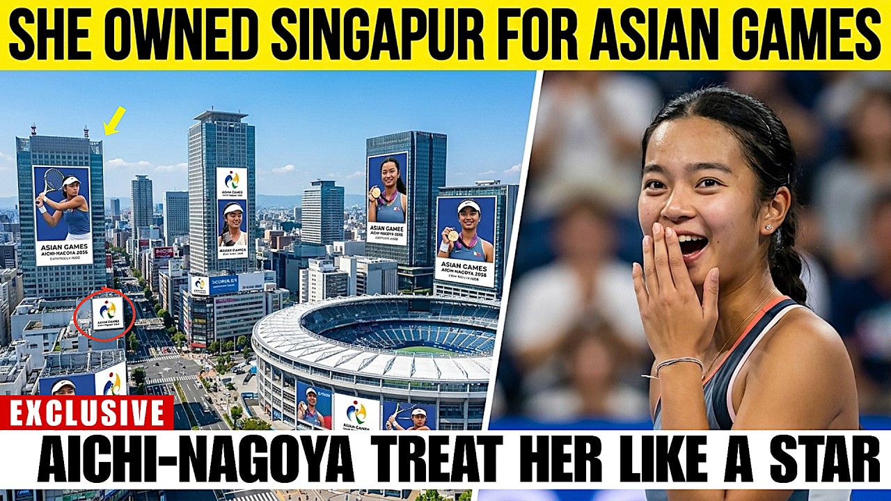 WTA In SHOCK As Aichi-Nagoya Puts Alex Eala On EVERY Asian Games Poster!