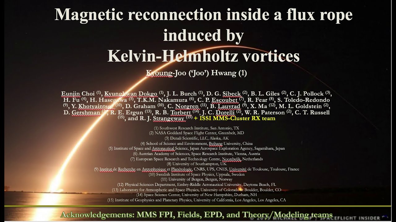 Magnetic reconnection inside a flux rope induced by Kelvin-Helmholtz vortices by Hwang et al.