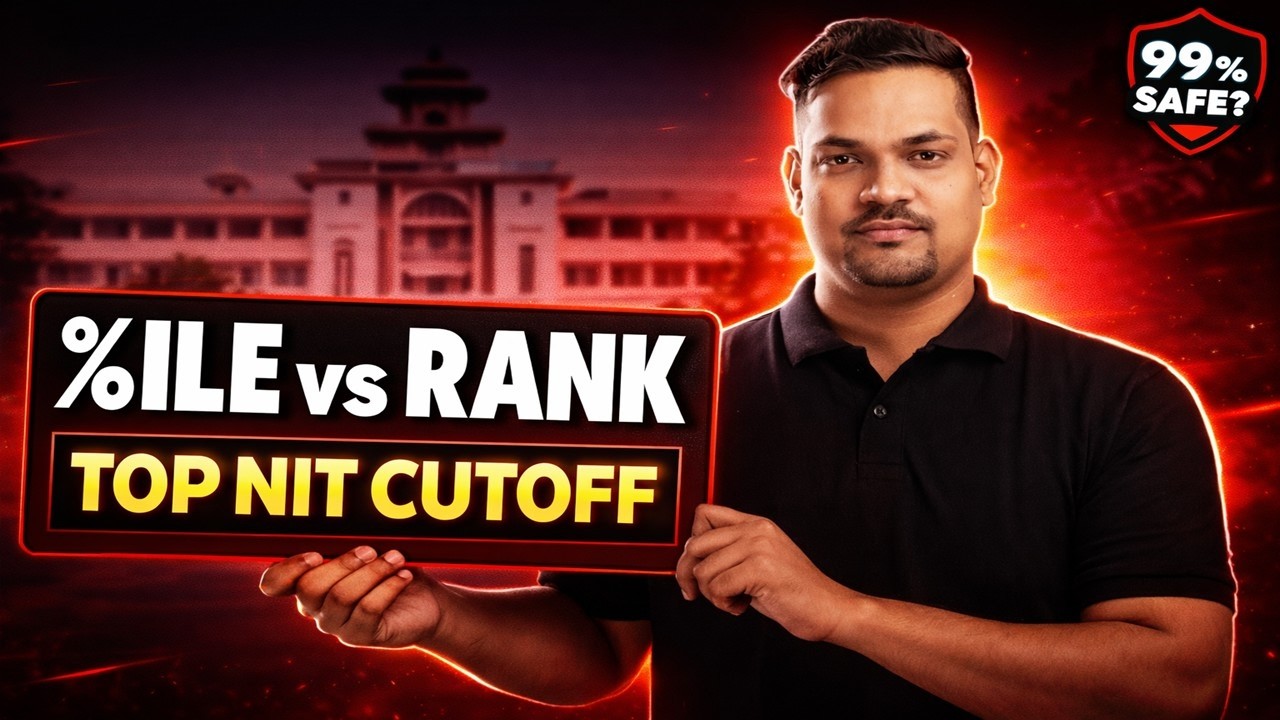JEE Mains 2026 Percentile vs Rank 🔥 | College Prediction 2026 | Top NIT Closing Rank & Cutoff