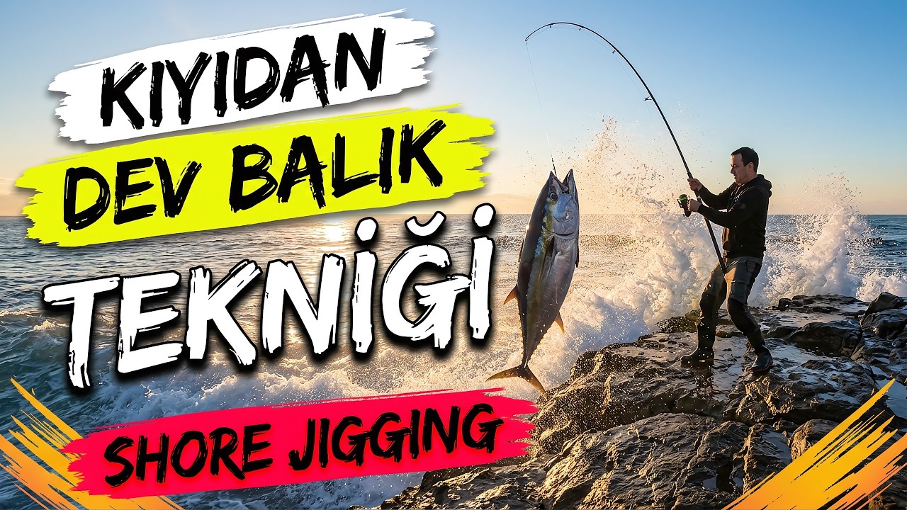 SIFIRDAN Shore Jigging Rehberi 🔥 Kıyıdan Büyük Balık Nasıl Tutulur?