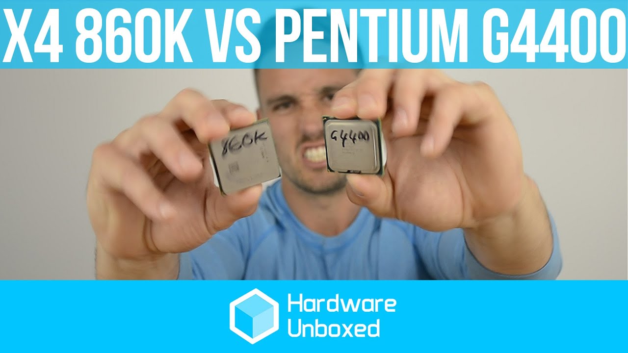 Pentium G4400 vs. Athlon X4 860K: Best Value Gaming CPU Under $100 - Q1 2016