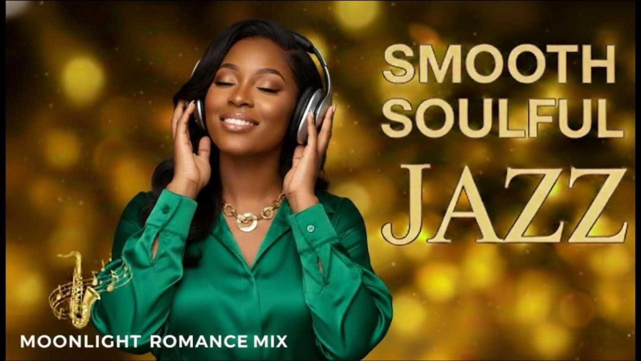 Smooth Soulful Jazz  Moonlight Romance Mix