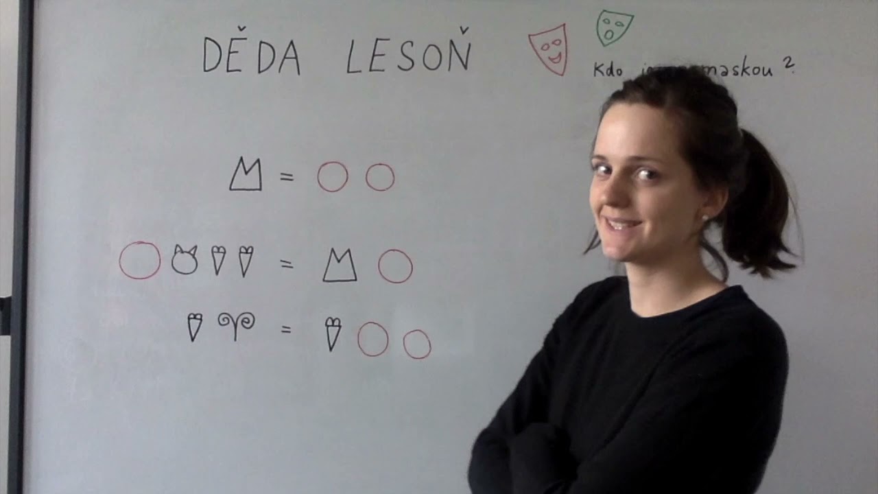 Děda Lesoň - schované zvíře za maskou