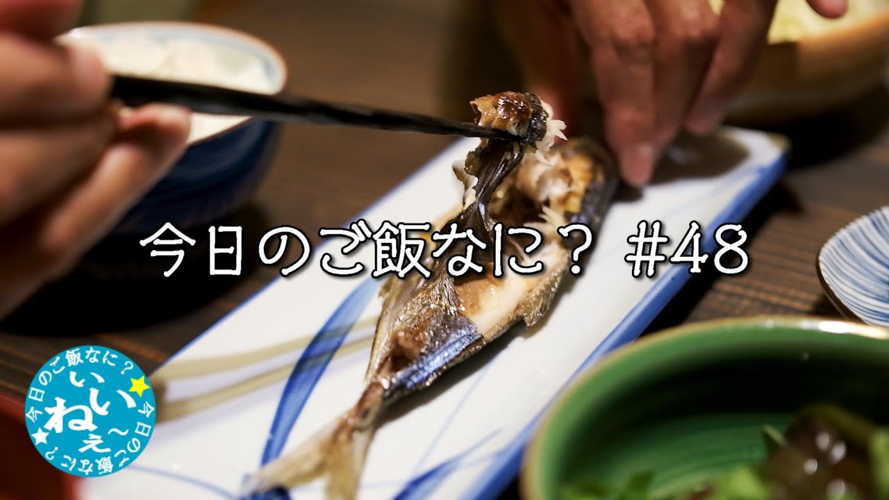 父84歳アジの塩焼きと家族旅行｜夜ご飯｜年の差夫婦の何気ない会話｜Japanese food｜今日のご飯なに？48
