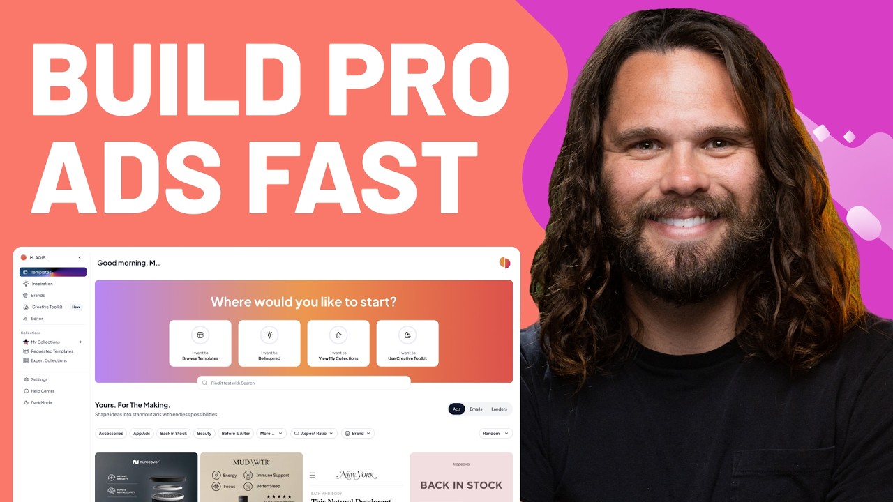 Create Winning Static Ads Fast with CreativeOS