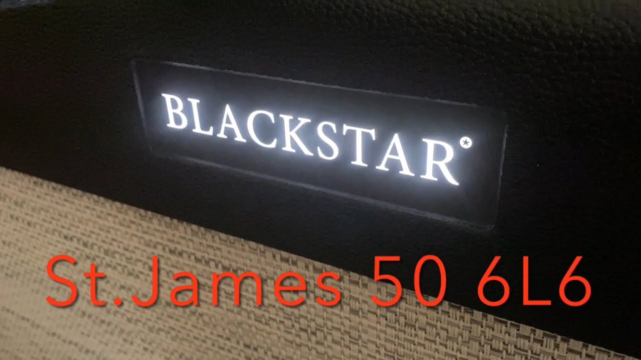 【超軽量真空管アンプ】Blackstar St.James 50 6L6 212 combo