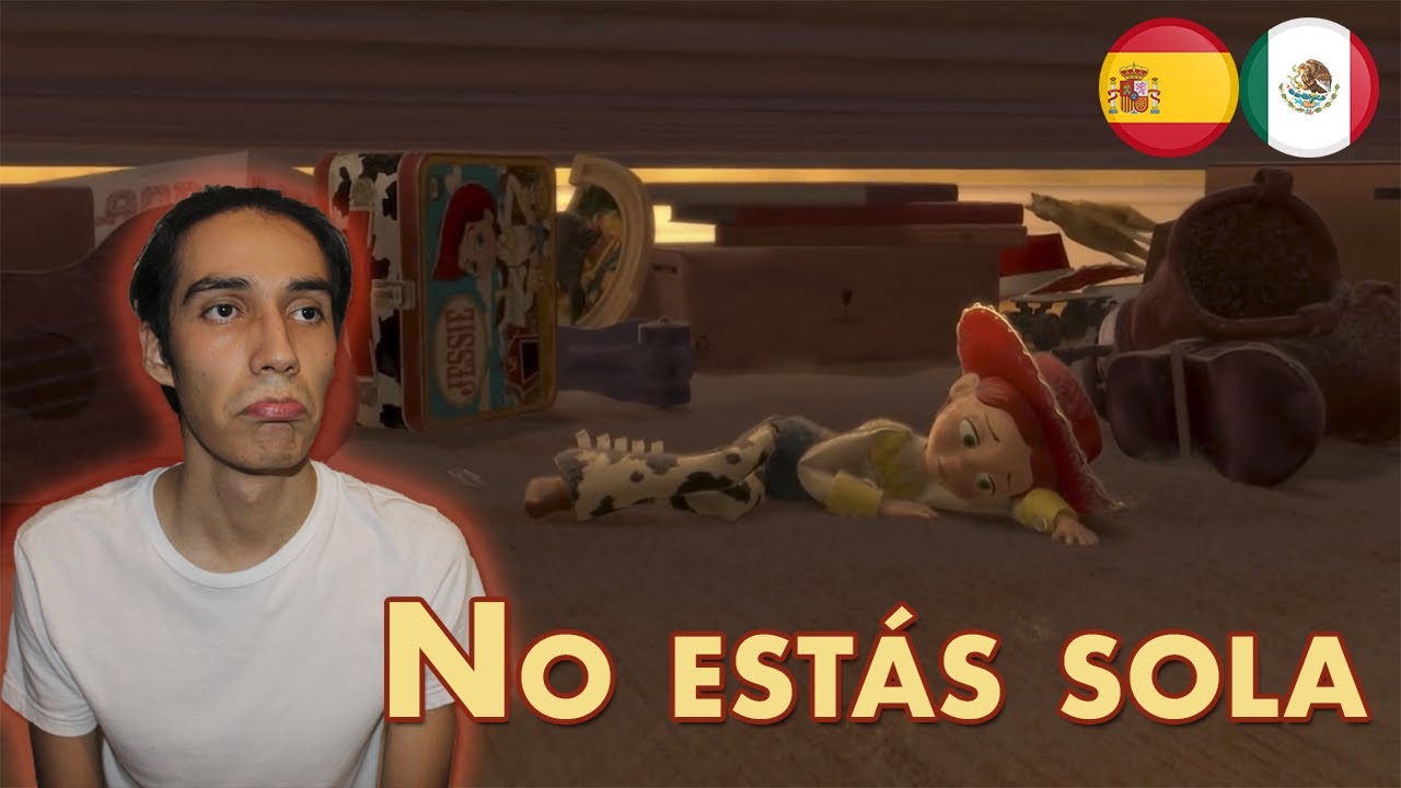 LATINO reacciona a CUANDO ALGUIEN ME AMABA 🇲🇽 LATINO vs CASTELLANO 🇪🇸 TOY STORY 2 💥