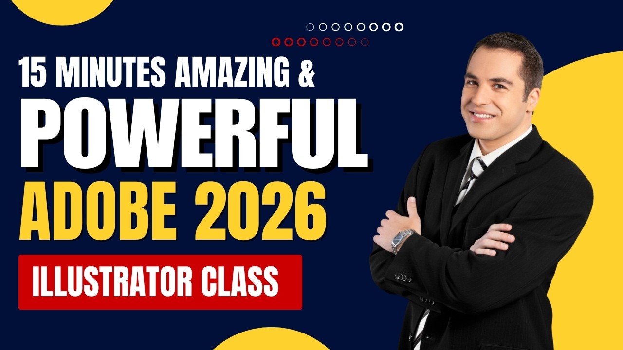 illustrator 2026 for beginners #illustrator #illustratortutorial #IllustratorCourse #illustrator