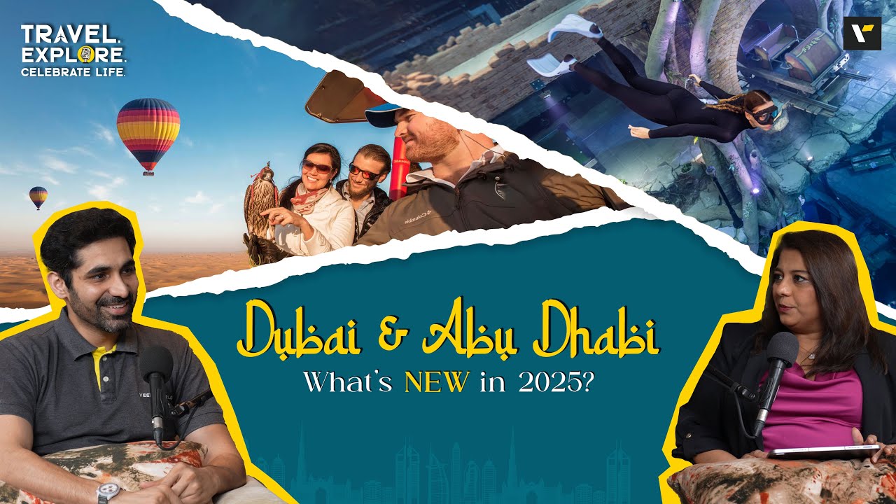 🎢🇦🇪 Dubai-Abu Dhabi 2025: What’s NEW & BUZZING? 🚁🏎️🌊  | TECL Podcast with Neil and Sunila