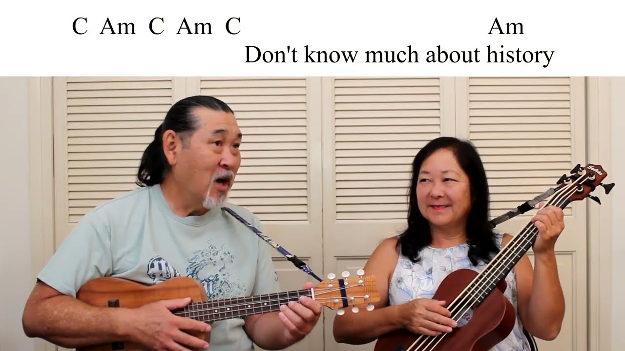 Wonderful World - Sam Cooke - Ukulele Play Along - Lyrics And Chords On Screen