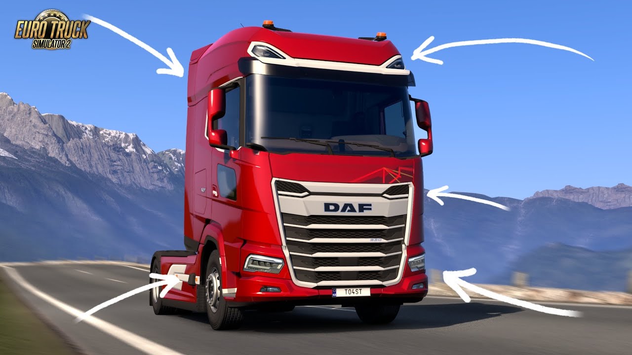 All Major Changes - DAF 2025 & Wielton Trailer Update - ETS2
