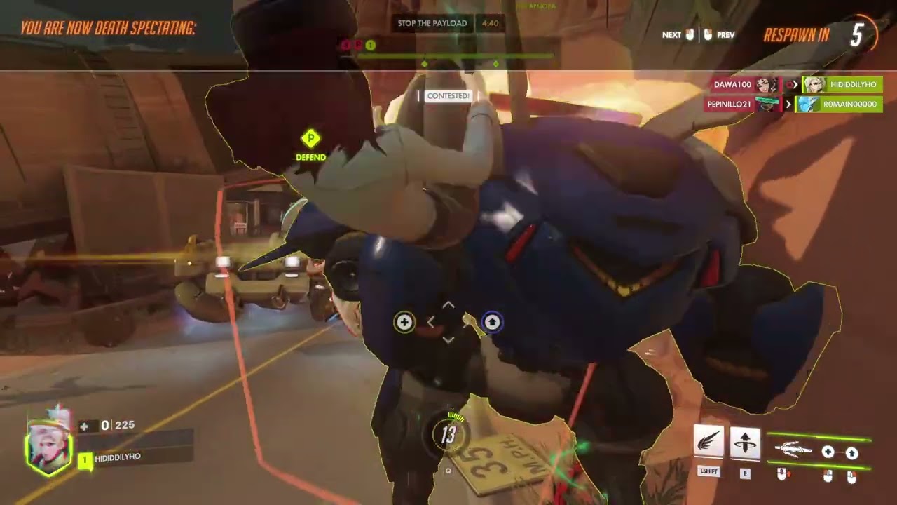 Mediocre Reinhardt Gameplay │ Overwatch Funny Moments #4
