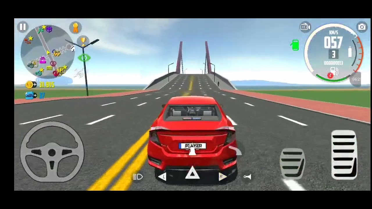 Car simulator oynuyorum