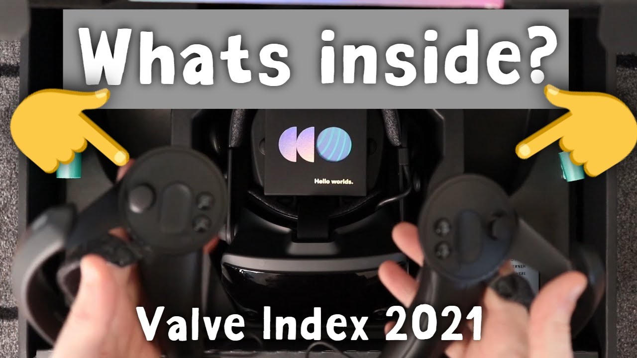 Valve Index Unboxing - Whats In The Box