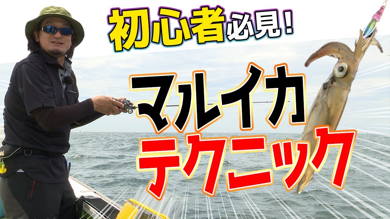 明日からイカ釣り名人🎣マルイカ釣りを徹底解説！【マルイカ】【船釣り】