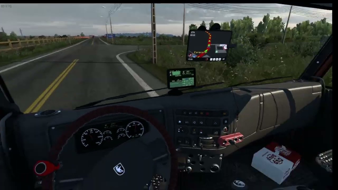 ets2 kamazal Brazili&aacute;ba.R&eacute;gi kamaz tr&eacute;f&aacute;s utak