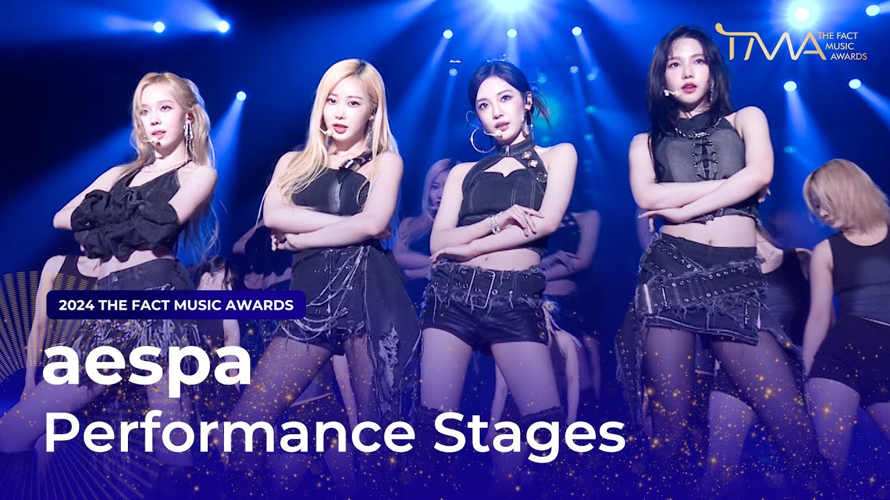 [2024 더팩트 뮤직 어워즈] aespa (에스파) 'Supernova' + 'Set The Tone' + 'Armageddon' @TMA