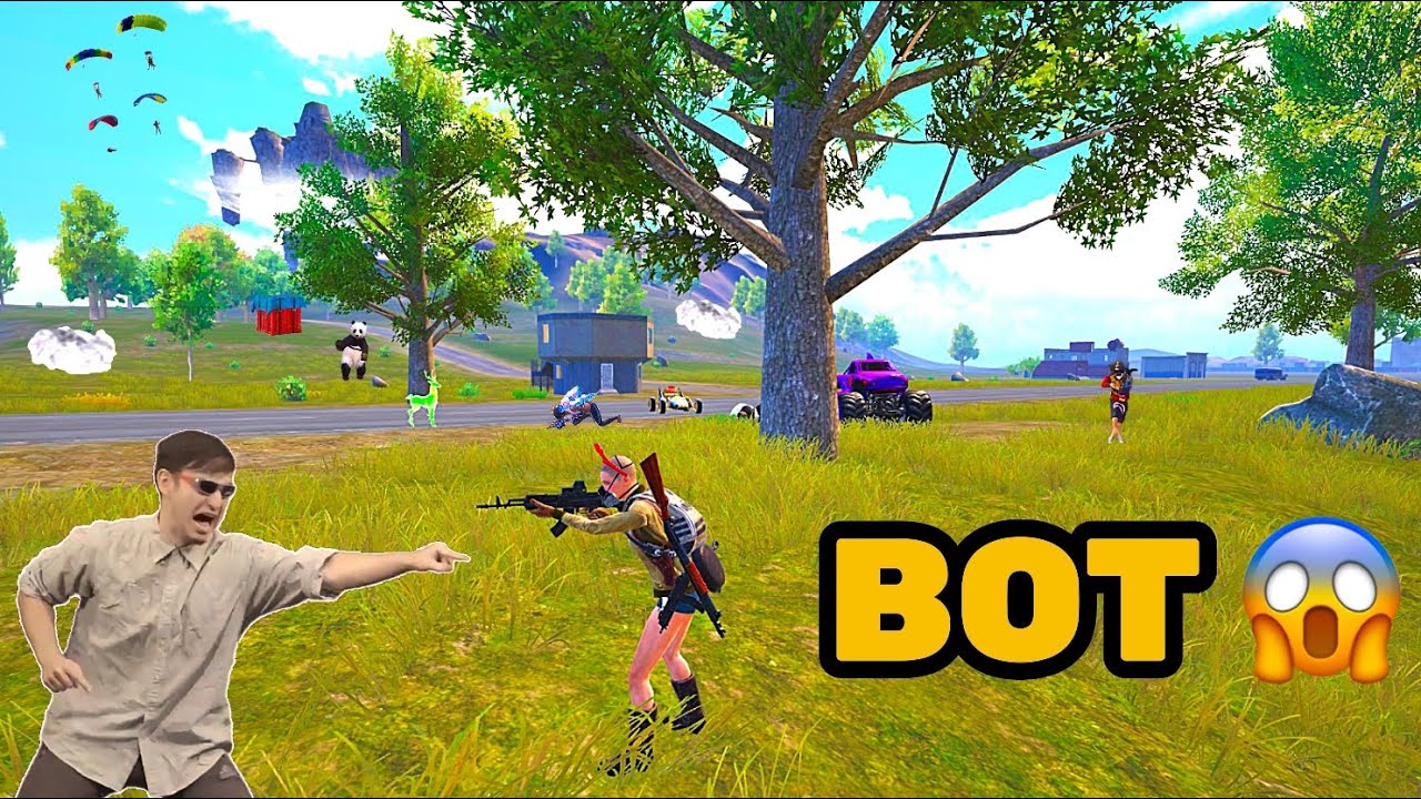 Ультра-смешной геймплей с розыгрышем бота. 😂😂😂.. Смешные моменты Pubg Mobile. 😂😂😂