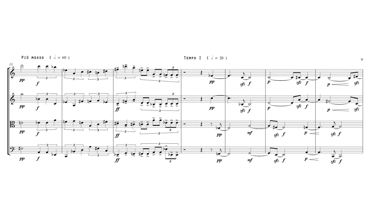 Gavin Gamboa &middot; Mapping The Rivers' Unconscious ⎮ String Quartet I (2014)