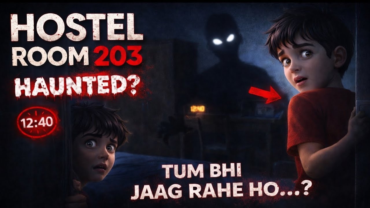 “Room 203 | Hostel Ki Sabse Darawani Kahani 😱 | Hindi Horror Story 