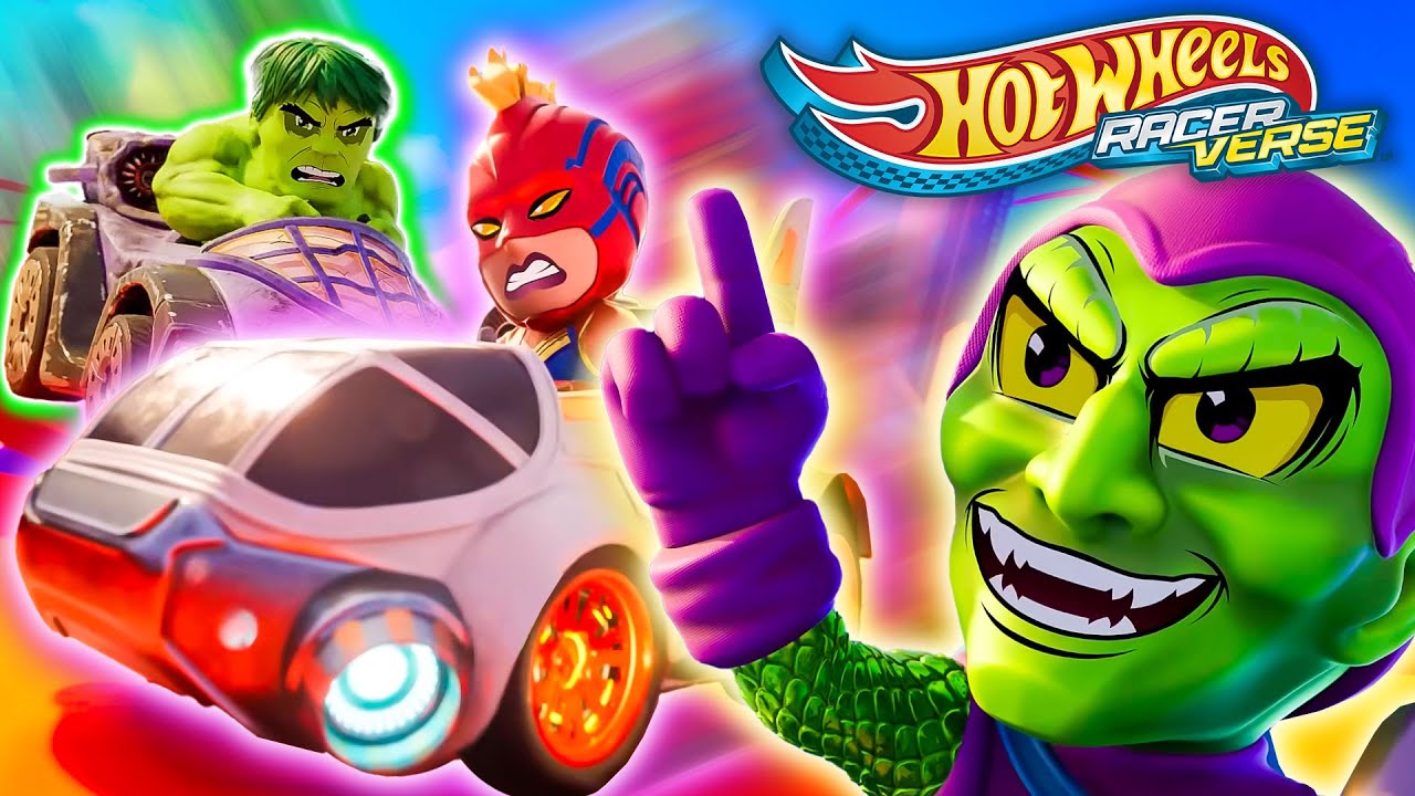 Super Heroes and Villains Compete for the Gold in the Hot Wheels Racerverse! 💥 | Hot Wheels