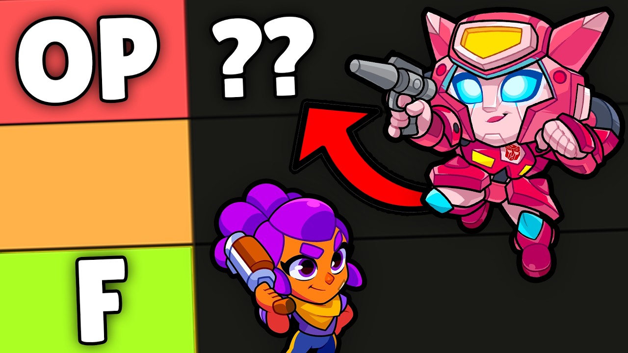 LOS MEJORES PERSONAJES DE SQUAD BUSTERS - TIERLIST TRANSFORMERS