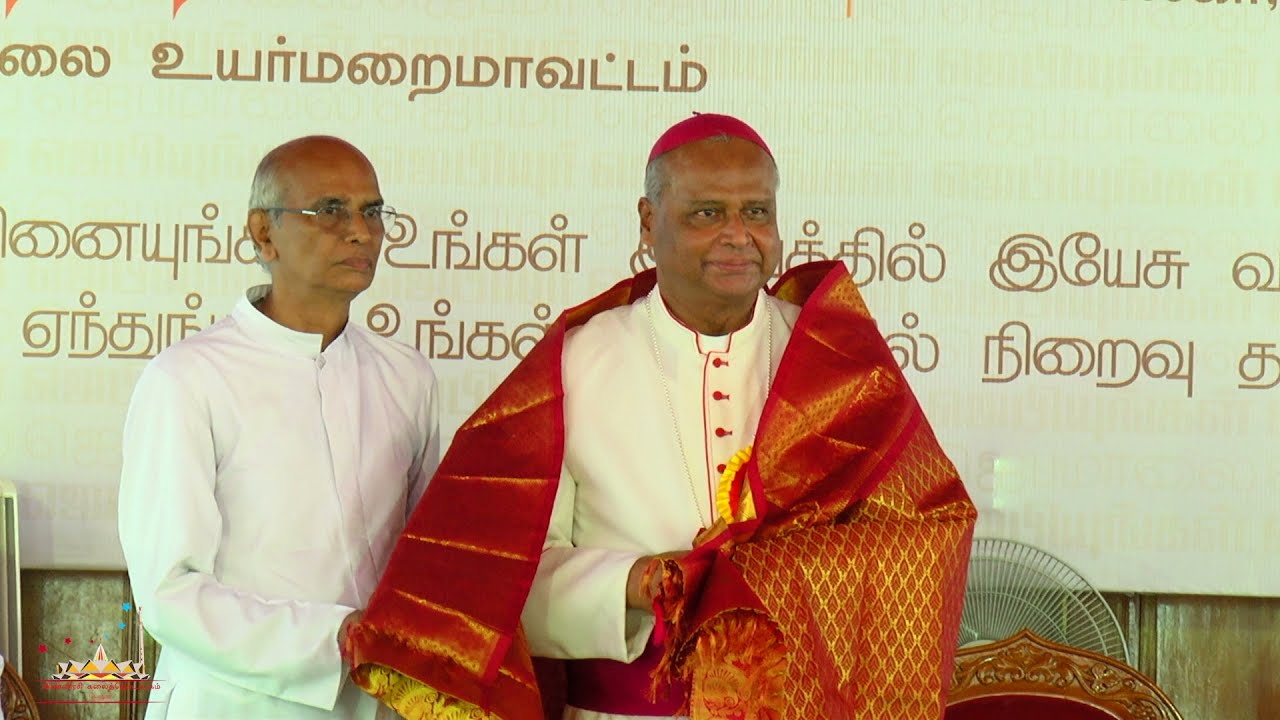 Inauguration of Rosary Garden at Assumption Cathedral, Vellore 06-01 2022