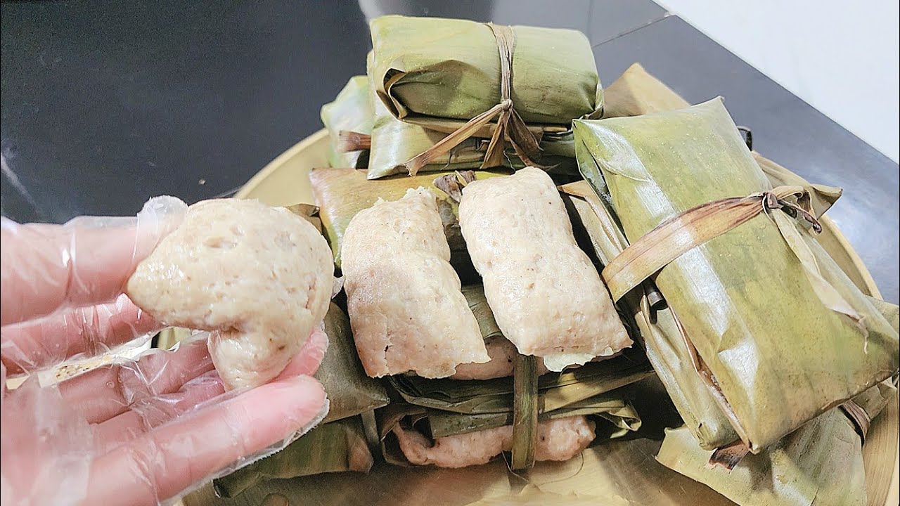 CHẢ HUẾ/Cách làm chả Huế dai ngon tại nhà bằng máy xay gia đình cực dễ/Món ngon ngày tết#907