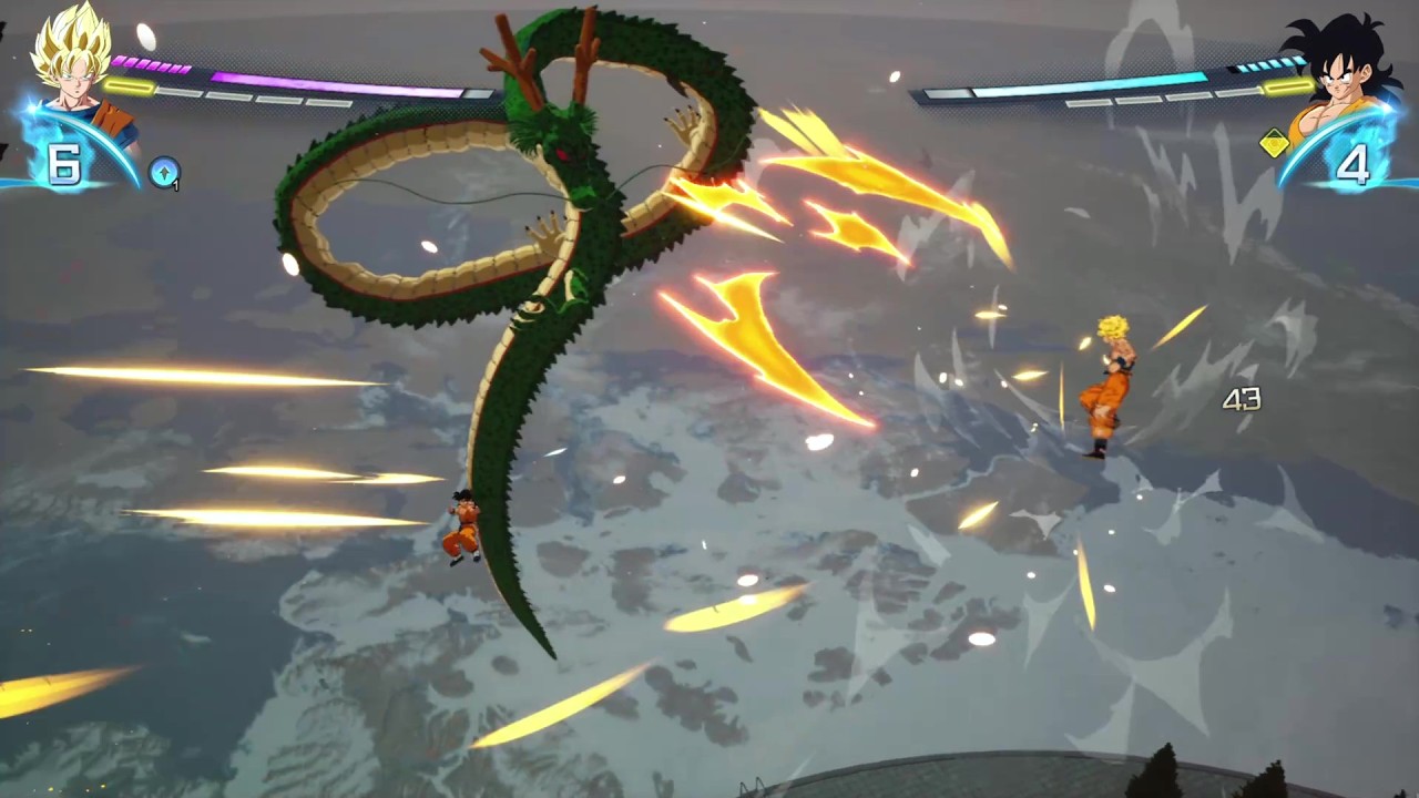 DRAGON BALL: Sparking! ZERO - Goku (Z - Mid) VS Krillin & Yamcha & Tien