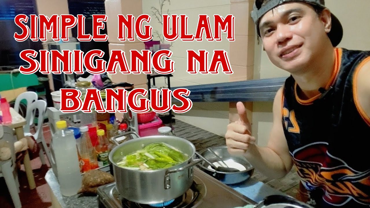 1st vlog Simpleng ulam||sinigang na bangus
