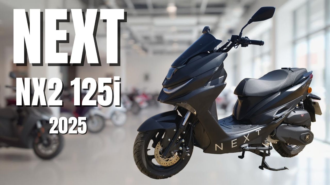 NEXT NX2 125i (2025) Test und Probefahrt – Der günstigste 125er Roller? 🛵🔥