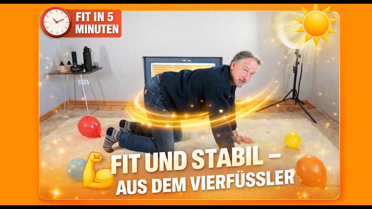 Sanft starten, stark bleiben &ndash; Training f&uuml;r R&uuml;cken & Gelenke auf allen Vieren