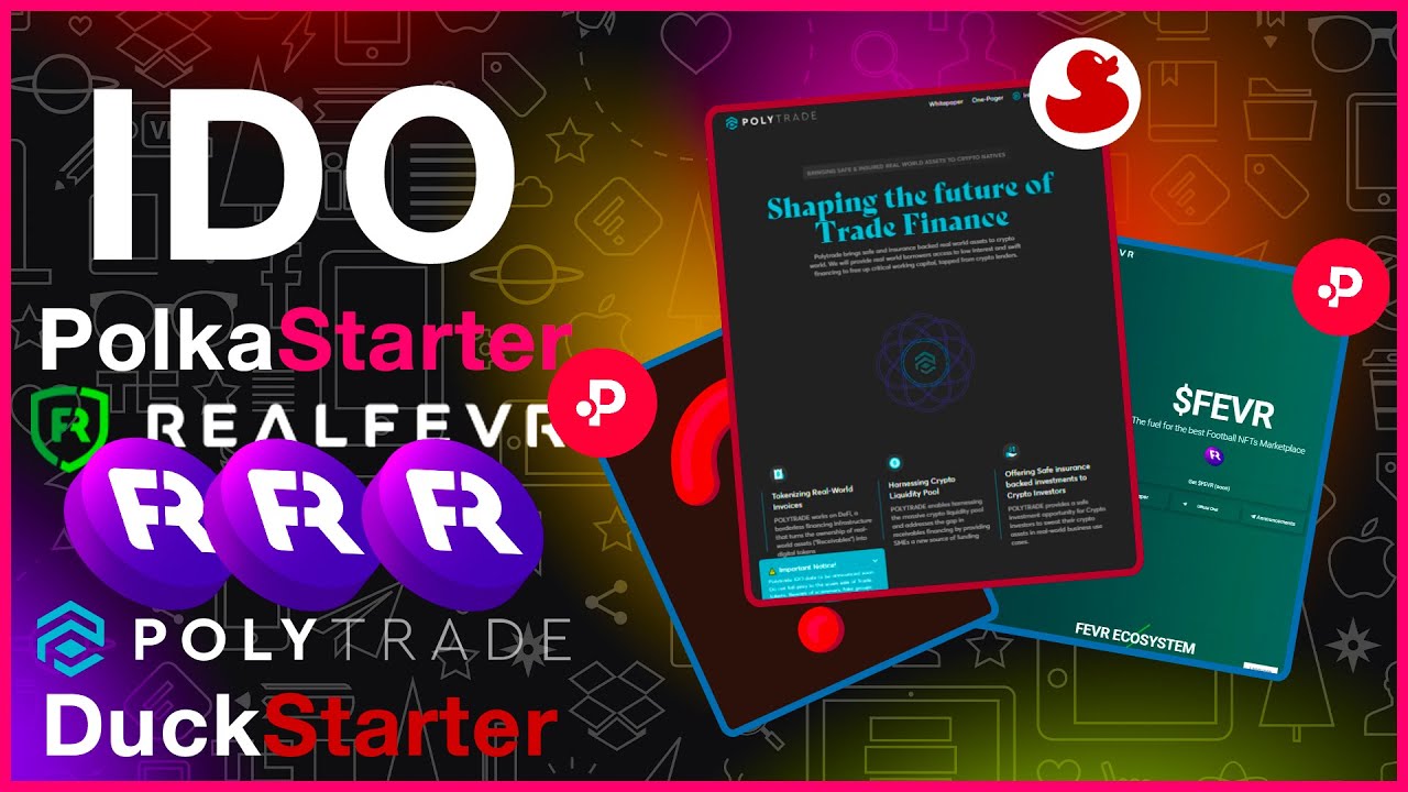 🌍 POLYTRADE FINANCE и REALFEVR &ndash; Перспективные IDO на сегодняшний день!