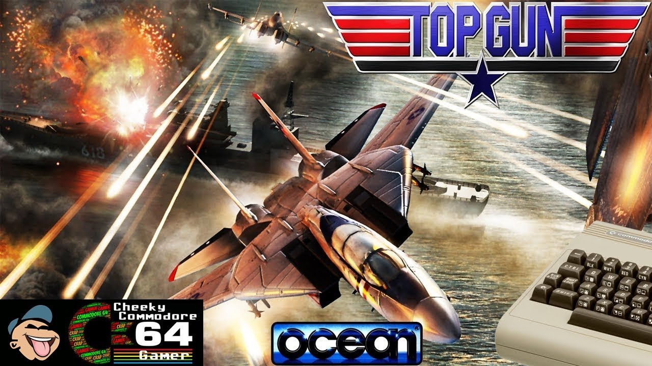 TOP GUN – Commodore 64 (1987) | Ocean’s 3D Dogfighting Classic