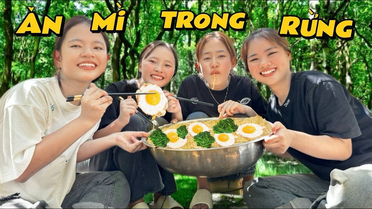 NAP | Thử Thách Nấu Mì Khổng Lồ Trên Rừng