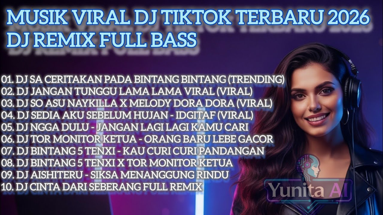 DJ TIKTOK TERBARU 2026🎵MUSIK VIRAL DJ SA CERITAKAN PADA BINTANG BINTANG - JAUH KO PERGI
