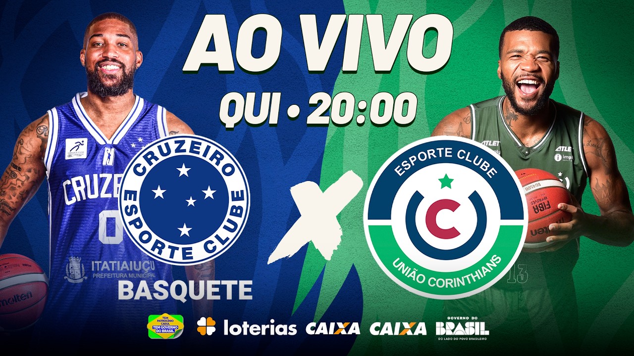 Cruzeiro Basquete x CEISC/União Corinthians | NBB CAIXA 2025/26 | AO VIVO | 19/03/2026 | 19h40