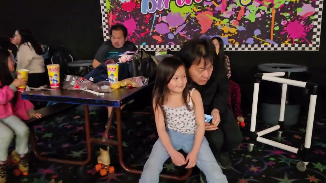 Family Skating for Maddie birthday - I do not own the music