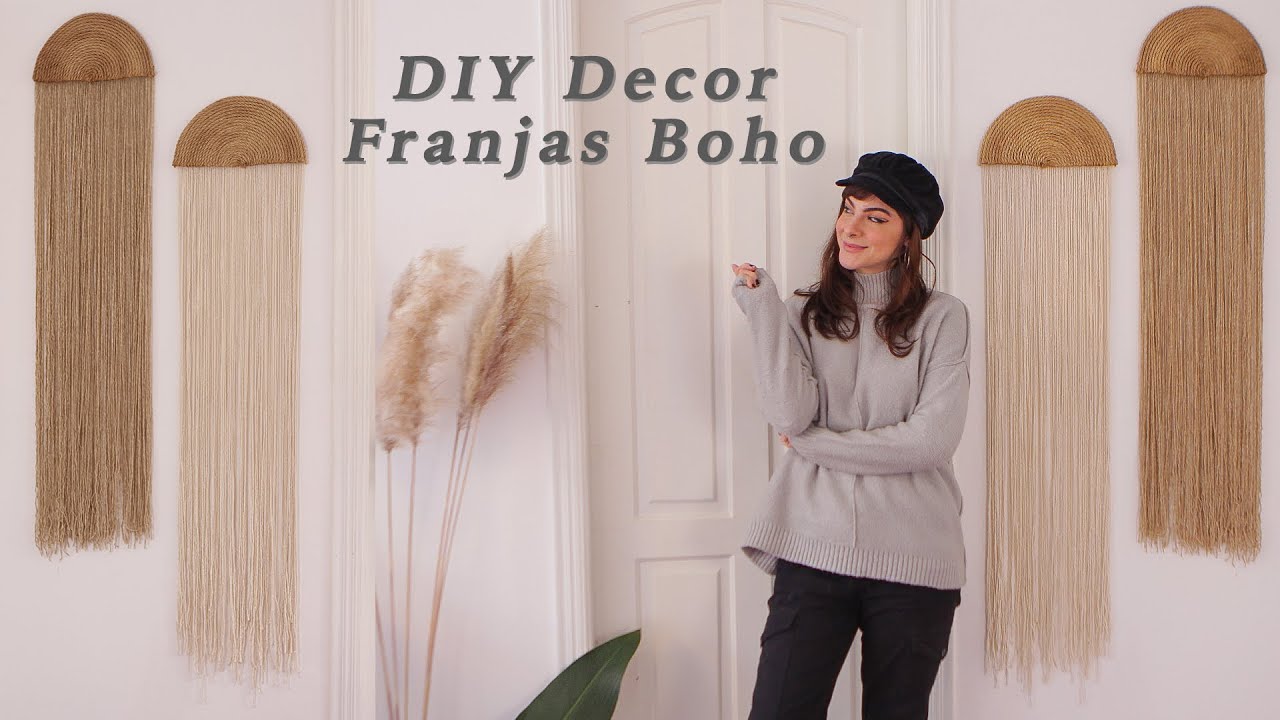 DIY  Decorando o Quarto 03 - Decor Franjas Boho