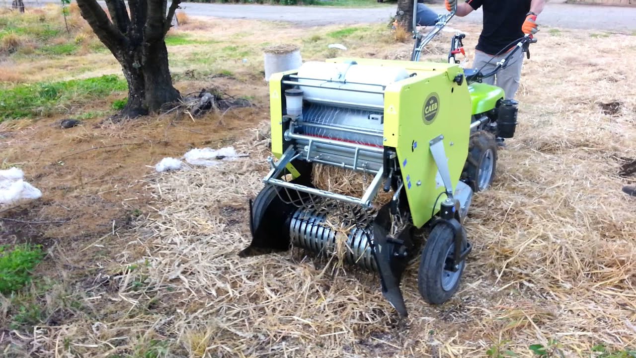 Enfardadora Caeb con Grillo G-107