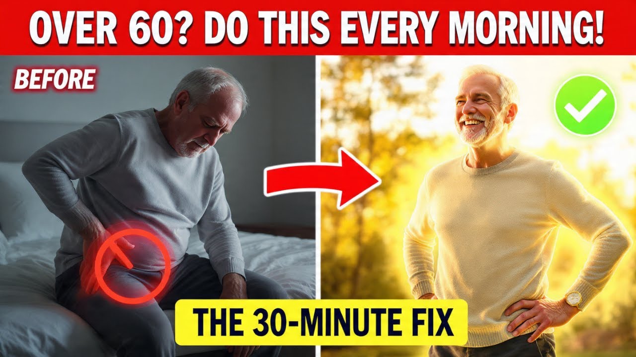 Over 60? Start This Simple Morning Routine for a Stronger, Healthier You! | Senior Health Tips