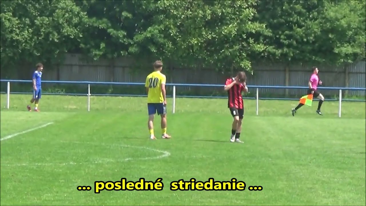 Samuel - posledný zápas za MFK Zemplín Michalovce U17