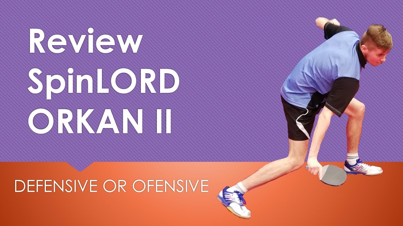 обзор Spinlord Orkan 2 | настоящий тест | #настольныйтеннис