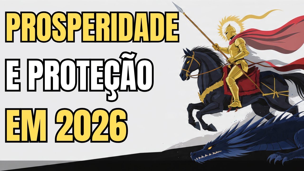 São Jorge, abençoe 2026: Proteção, Paz e Prosperidade!!