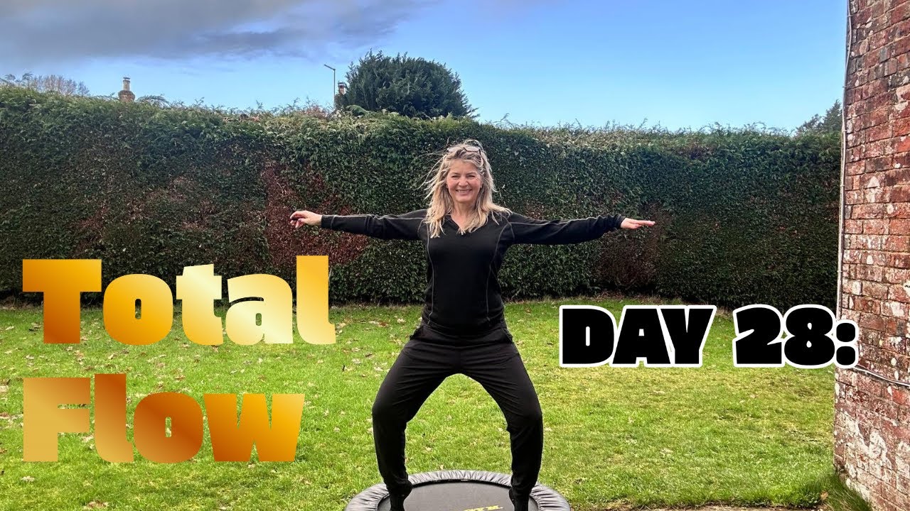 Day 28 Rebounding challenge: Full-Body Flow