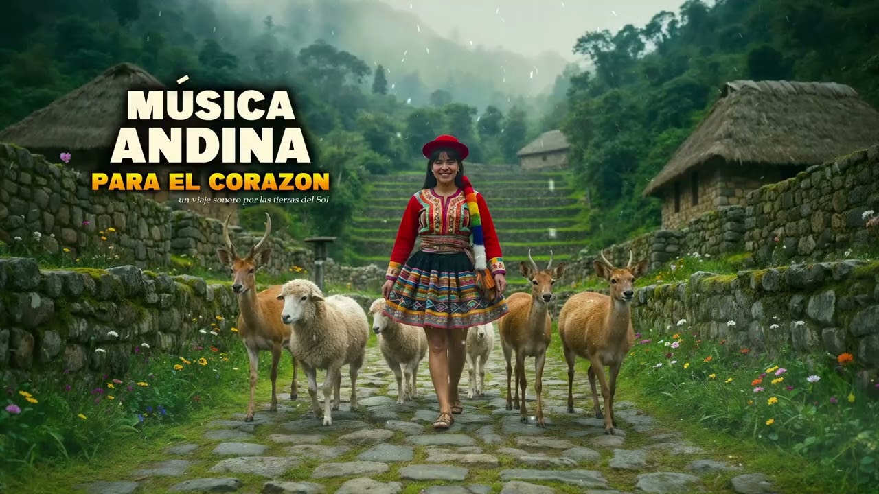 🌄 Música Andina para el Corazón | Paisajes Sagrados y Sonidos Andinos del Perú  🦙 Peru Travel Music