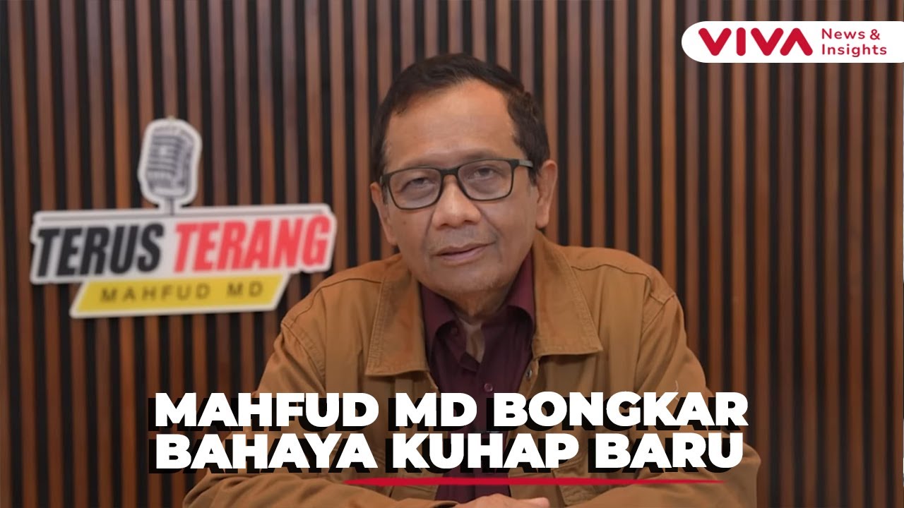 Hati-hati KUHAP Baru, Mahfud MD Soroti Jual Beli Perkara